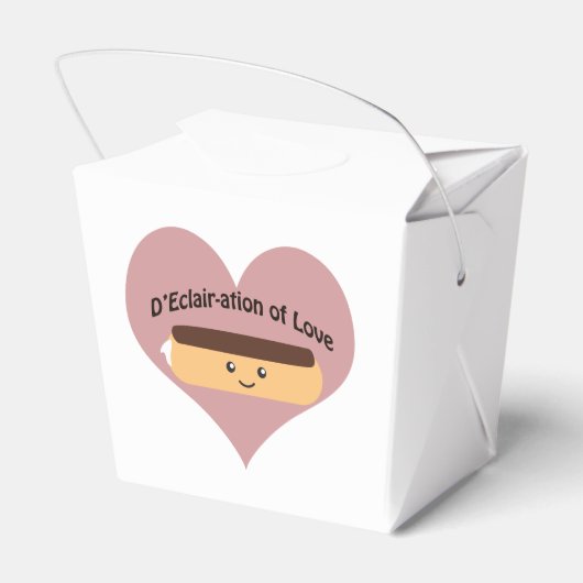 D'eclair-ation of Love Bedankdoosjes (Achterkant)