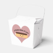 D'eclair-ation of Love Bedankdoosjes (Voorkant Zijde)