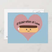D'eclair-ation of Love Briefkaart (Voorkant / Achterkant)