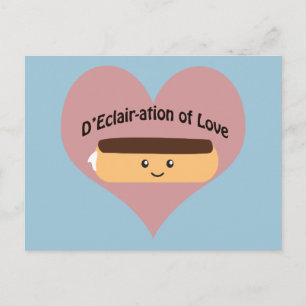 D'eclair-ation of Love Briefkaart