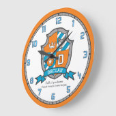 Declan jongens noemen het sinaasappel van het rivi grote klok (Hoek)