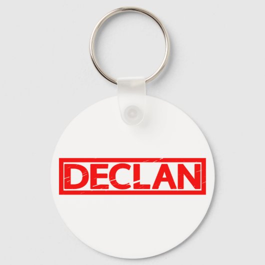 Declan Stamp Sleutelhanger (Voorkant)