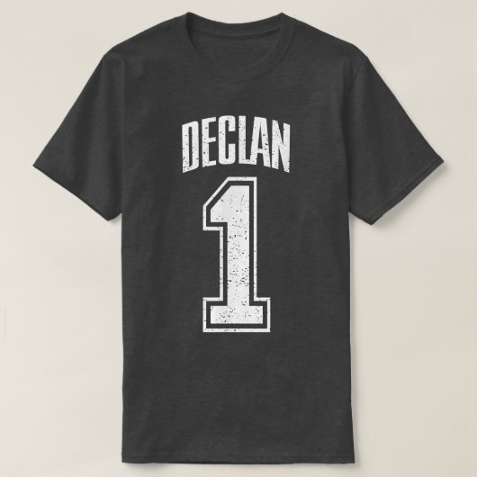 Declan Supporter Number 1 Greatest Fan T-Shirt (Design voorkant)
