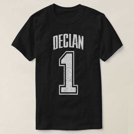 Declan Supporter Nummer 1 Grootste Ventilator T-sh T-shirt (Design voorkant)