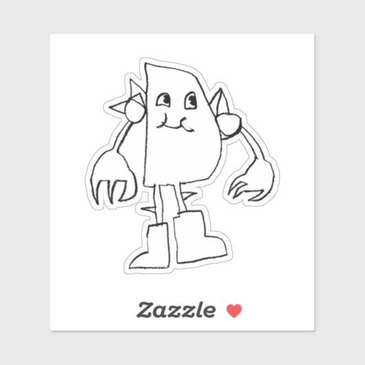 Declan's Super Mecha Philly Sticker (Vel)