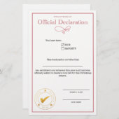 declaratievraag voor santa nice (Voorkant / Achterkant)