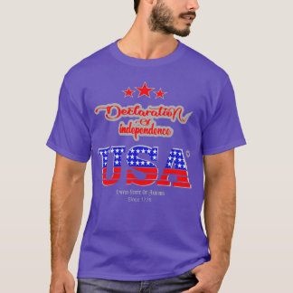 Declaration of Independence 1776 Independence Day T-shirt