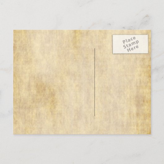 Declaration of Independence Briefkaart (Achterkant)