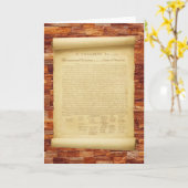 Declaration of Independence Kaart (Gele Bloem)