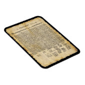Declaration of Independence, Parchment  Magneet (Rechterzijde)