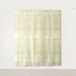 Declaration of Independence Pattern  Wandkleed