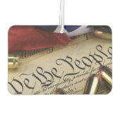 Declaration of Independence Throw Pillow Luchtverfrisser (Achterkant)
