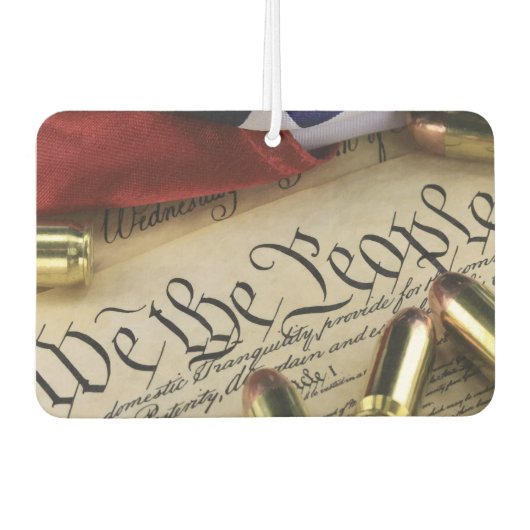 Declaration of Independence Throw Pillow Luchtverfrisser (Voorkant)