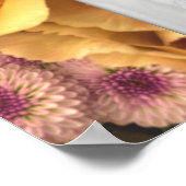 Declaration of Love Yellow Rose Picture Poster (Hoek)