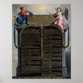 Declaration of the Rights of Man and Citizen Poster (Voorkant)