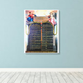 Declaration of the Rights of Man and the Citizen Canvas Afdruk (Insitu (Houten vloer))