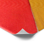 Decó - Abstracte geometrische kunst Poster (Hoek)