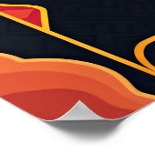 Deco-abstractie Poster (Hoek)