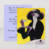 DECO Afstuderen TEA SOCIALE INVITATIE EZ2-UPDATE Kaart (Voorkant / Achterkant)