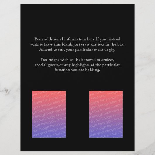 deco angels flyer (Achterkant)