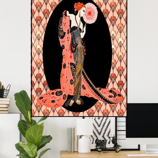 Deco Aphradite Poster (Thuiskantoor)