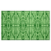 Deco Architecture Pattern, Light Jade Green Stof (Fat Quarter)