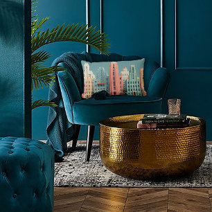 Deco Architectuur Droomlandschap Kussen