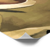 Deco art Drive My Car schilderij Poster (Hoek)