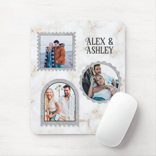 Deco Art Modern Foto naam Muismat (Met muis)