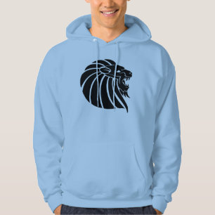 Deco art tattoo silhouette hoodie