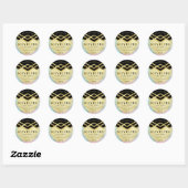 Deco Art Zwart Gouden Pastel Body Butter Labels (Vel)