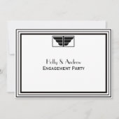  deco Black Lijst #2 H Verloving Kaart (Voorkant)
