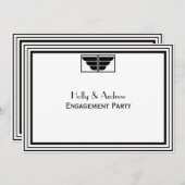  deco Black Lijst #2 H Verloving Kaart (Voorkant / Achterkant)