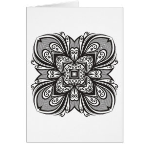 Deco Black Square geïnspireerd