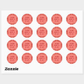 Deco Book Bord Ronde Sticker (Vel)
