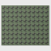 Deco Borzoi Holiday Wrapping Paper Cadeaupapier (Vlak)