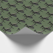 Deco Borzoi Holiday Wrapping Paper Cadeaupapier (Hoek)