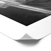 deco bride zwarte witte hoofdsluis poster (Hoek)