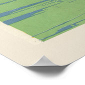 Deco briefpress schip poster (Hoek)