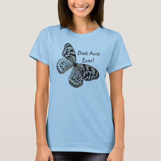 Deco Butterfly voor tante T-shirt (Voorkant)