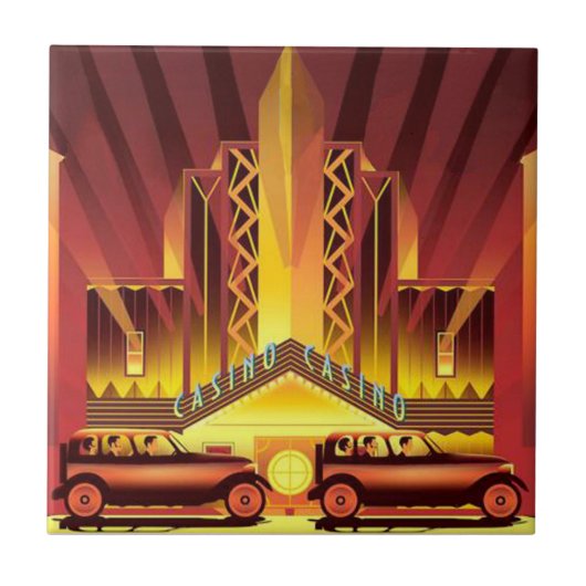 Deco Casino Tegeltje (Voorkant)