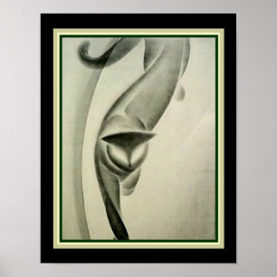 Deco Cat Lithograaf ca. 1931 door Major Felten Poster