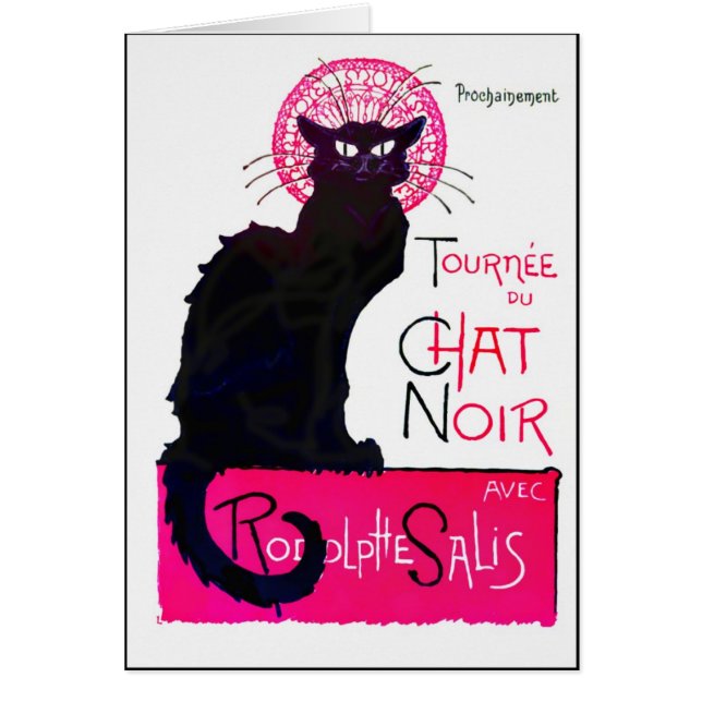 Deco Cat Pink en Black (Voorkant)