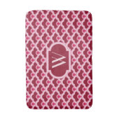 Deco Chinese Scallops, Bourgogne Wine en Roze Badmat (Voorkant Verticaal)