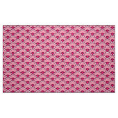 Deco Chinese scallops, Fuchsia and Light Pink Stof (Fat Quarter)