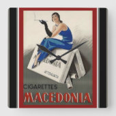  Deco Cigarette Ad Vierkante Klok (Voorkant)