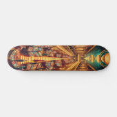 "Deco Cocktail Lounge Deck" Persoonlijk Skateboard (Horizontaal)