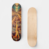 "Deco Cocktail Lounge Deck" Persoonlijk Skateboard (Voorkant)