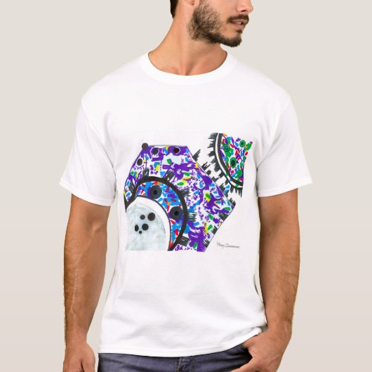"Deco Cogs" mannen t-shirt (Voorkant)