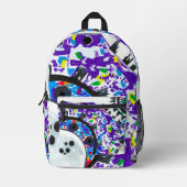 Deco Cogs Rugzak van Mary ZimmermanDesigns (Voorkant)